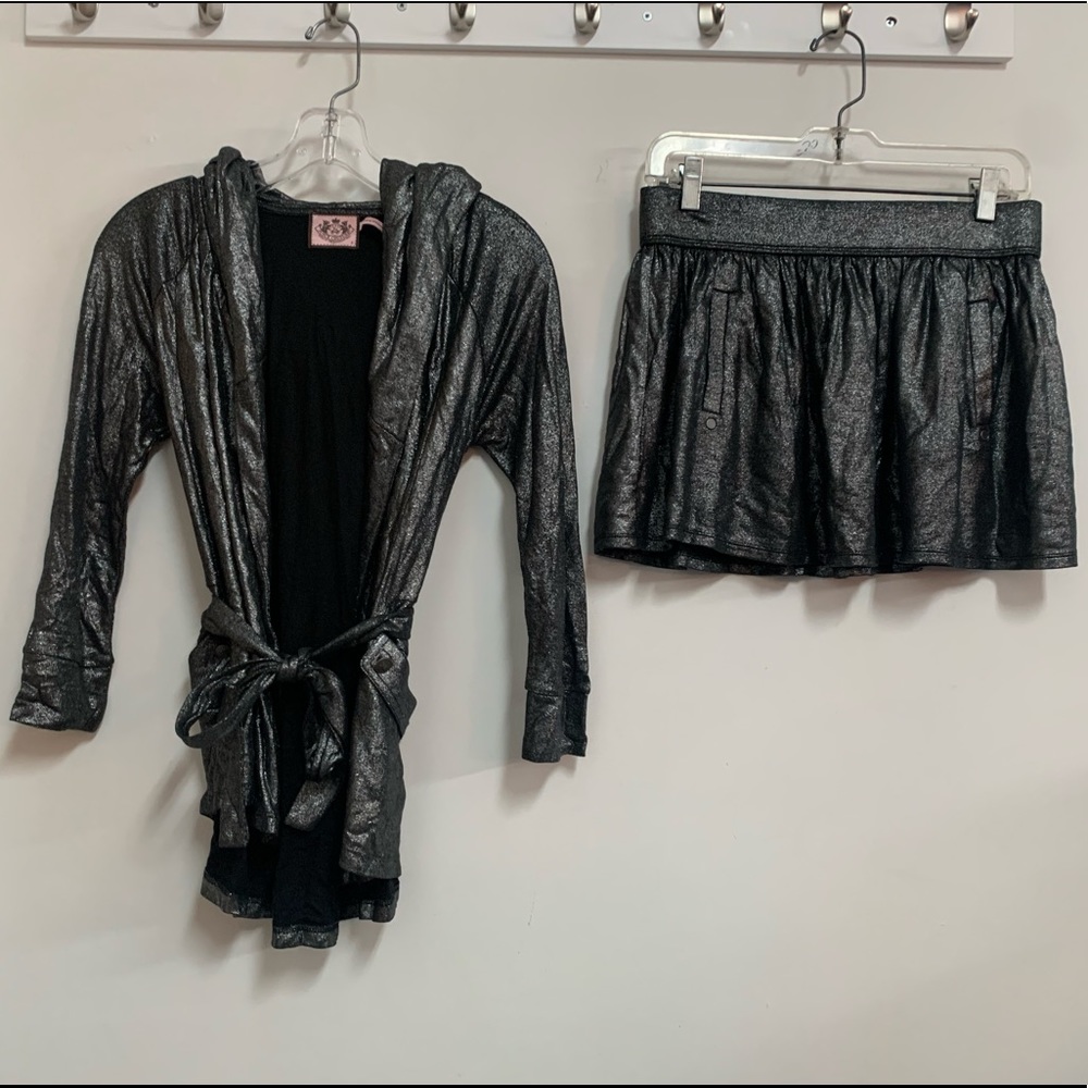 Juicy Couture Eco Friendly Shimmer Skirt Set